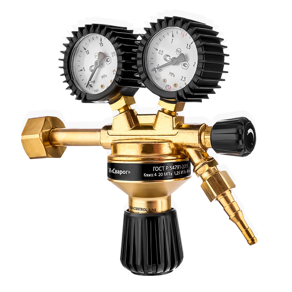 Редуктор универсальный TECH CONTROL UNI (ArR-128-1, манометры с поверкой), Сварог