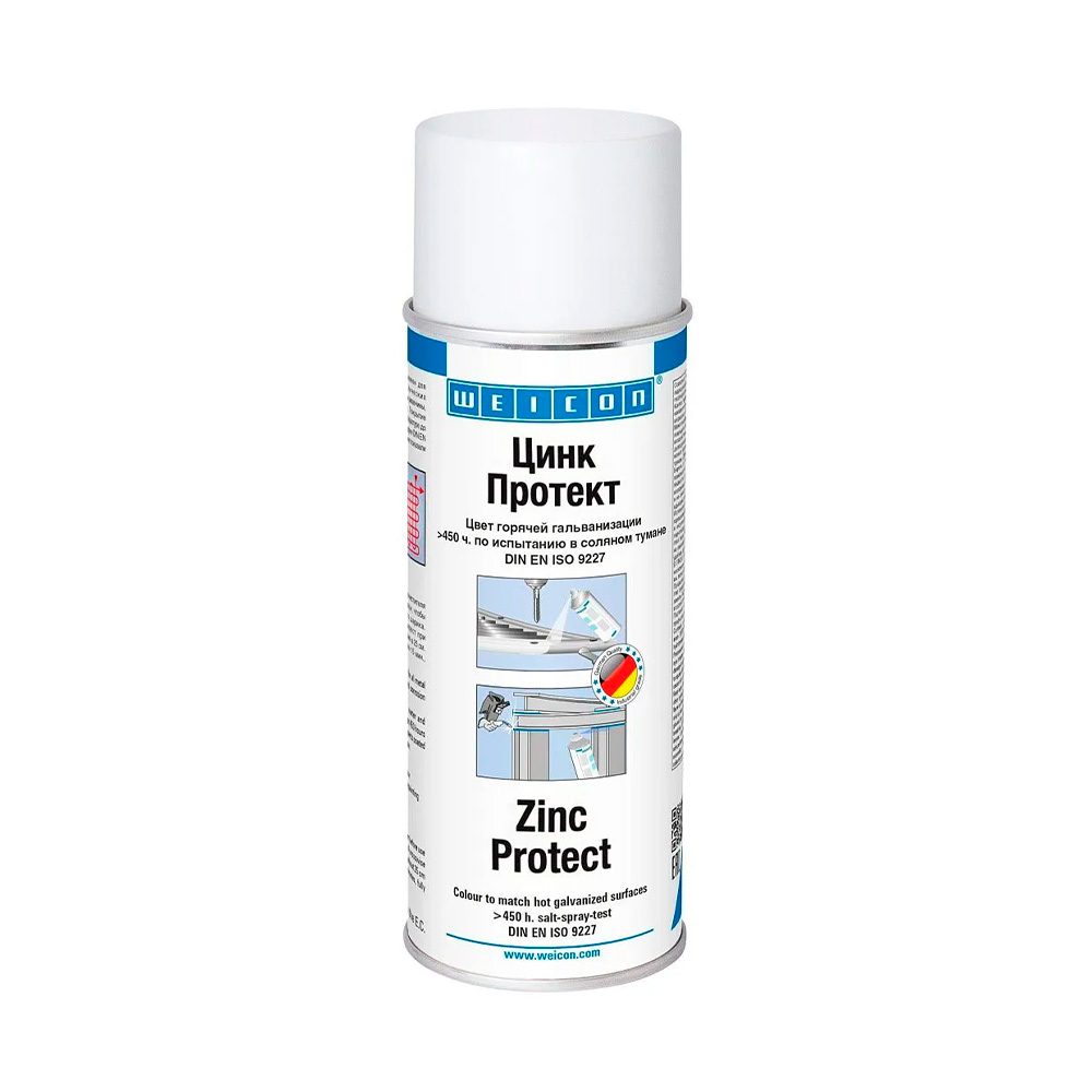 Спрей антикоррозийный Цинк Протект, WEICON (400 мл)