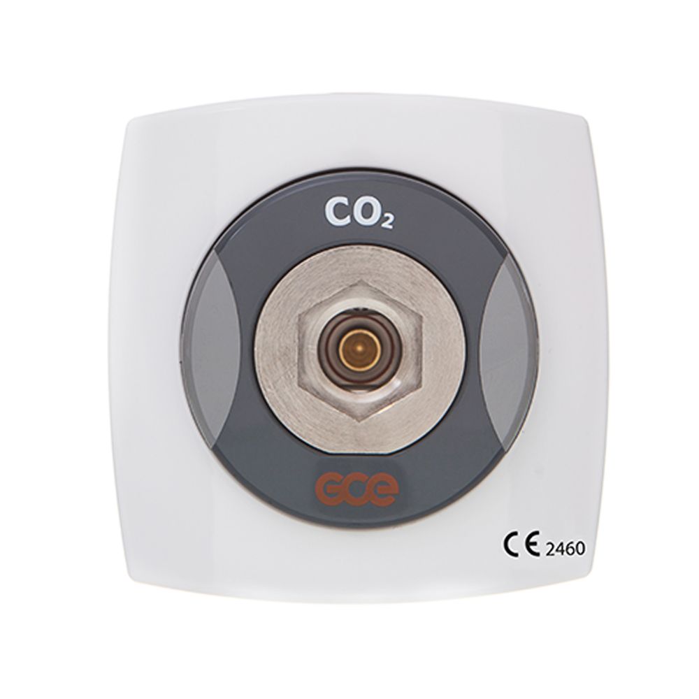 Медицинская розетка TU DIN CO2 (одиночная, встроенная), GCE