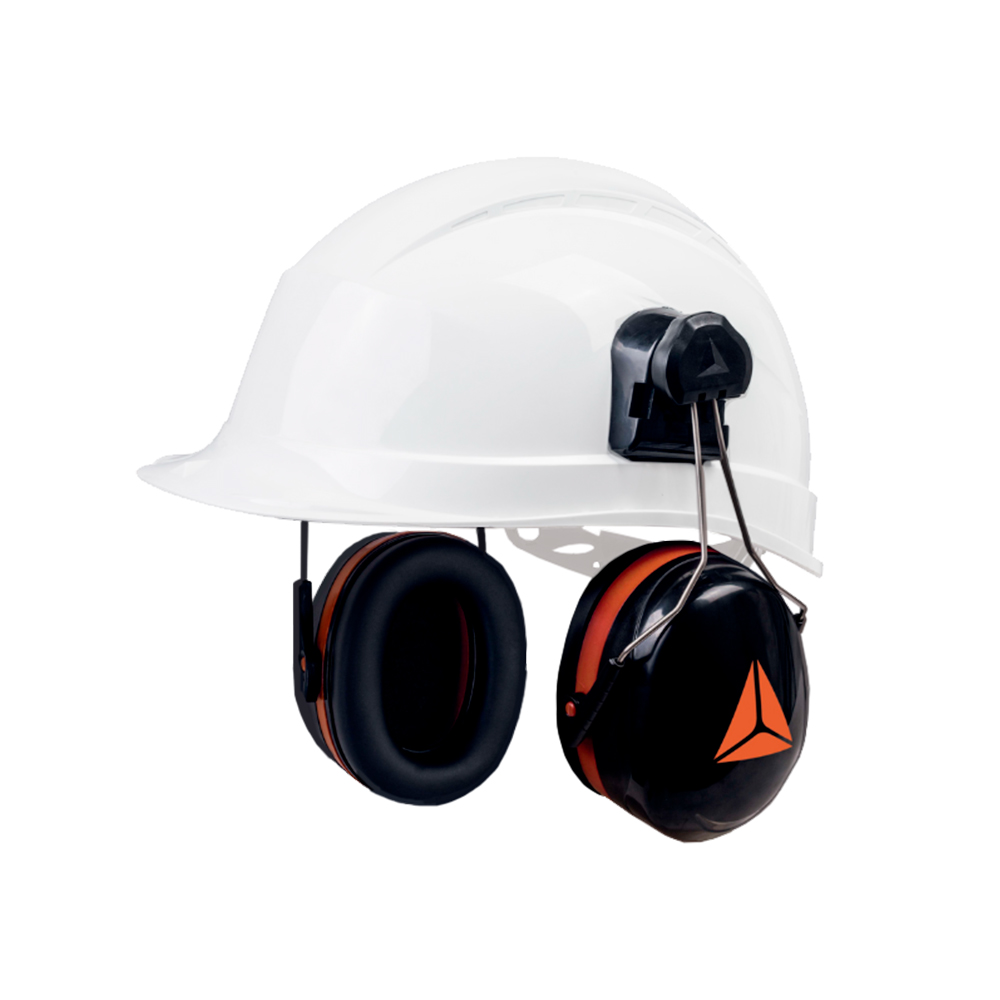 Наушники противошумные MAGNY HELMET 2 черные (30 дБ) на каску, DELTA PLUS