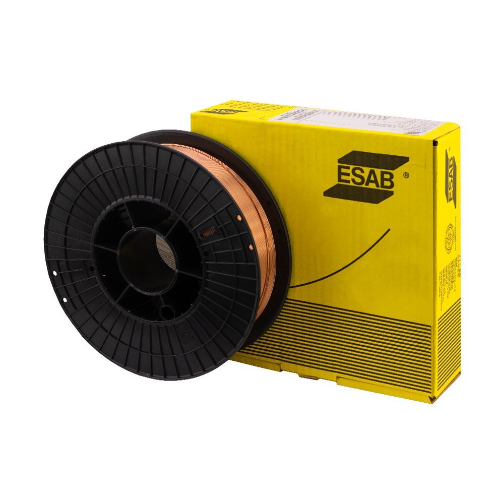 Проволока омеднен. ESAB СВ-08Г2С ф 0,8 мм (кассета 5 кг, RU)