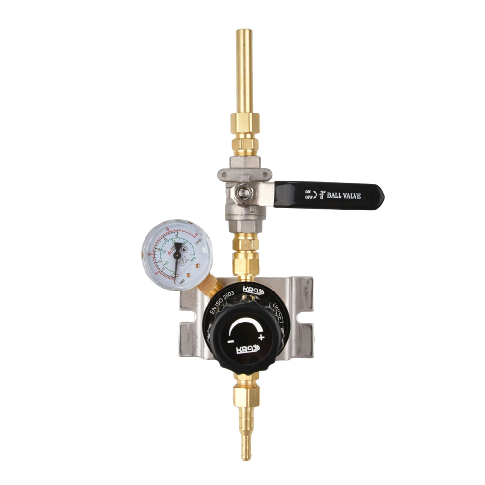 Пост газовый (точка отбора) UNISET AR/CO2 (углекислый газ/аргон), KRASS