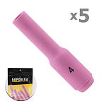 Сопло керамическое SR 17/18/26 удлиненное №4L ф 6,5 мм, L=76 мм (уп. 5 шт.), БАРСВЕЛД фото