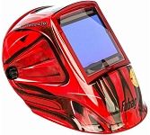 Маска сварщика FUBAG ULTIMA Panoramic Red (5-8/9-13 DIN, 100х93 мм, 0,5 кг) фото
