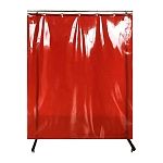 Сварочная штора Weldtex PVC (2000х2000 мм, красная, 6 DIN) фото