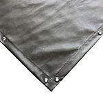 Сварочная штора Weldtex SiO2 (1400х1800 мм, +1100 C, серая) фото