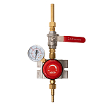 Пост газовый (точка отбора) UNISET PROPANE (пропан), KRASS фото